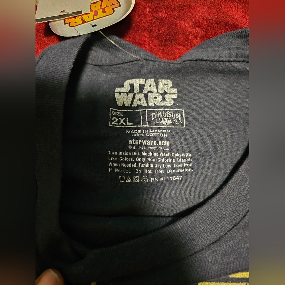Star Wars A New Hope Episode IV T-Shirt Men's Size XXL Fifth Sun - Picture 5 of 10
